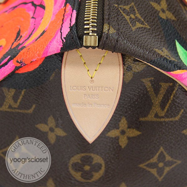 Louis Vuitton Stephen Sprouse Roses Speedy 30 Bag - Yoogi's Closet