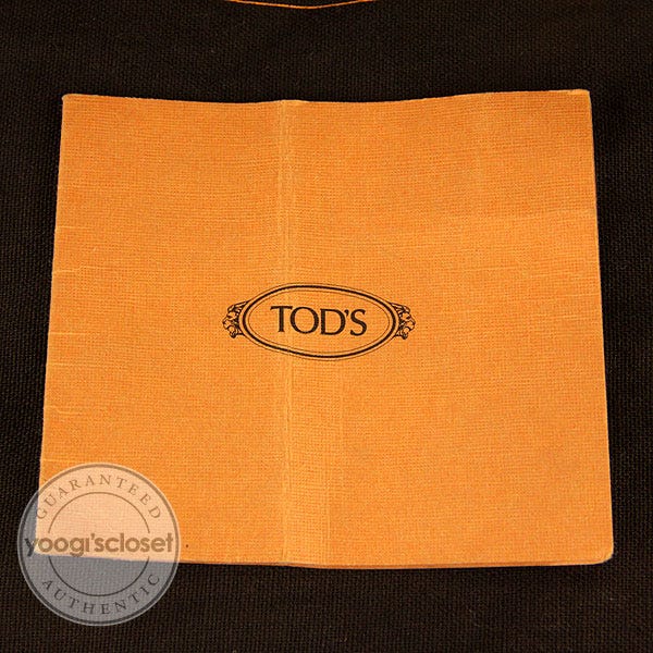 Tod's Black Nylon Pashmy Sacca Large Hobo Bag | Yoogi's Closet