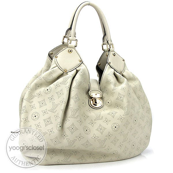 Louis Vuitton Grey Mahina XL Bag