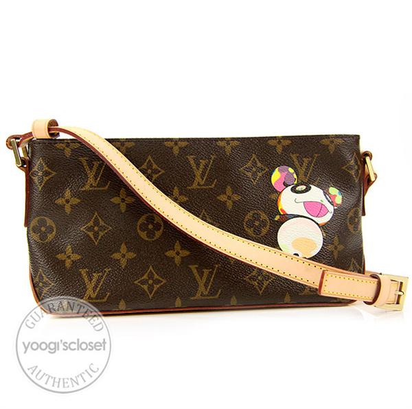 Louis Vuitton Brown, Pattern Print Monogram Panda Trotteur