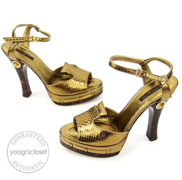 Louis Vuitton Collection Cleo Pompeii High Heels