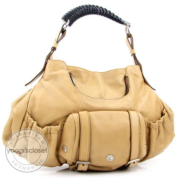 Yves Saint Laurent Tan Leather Mala Mala Bag