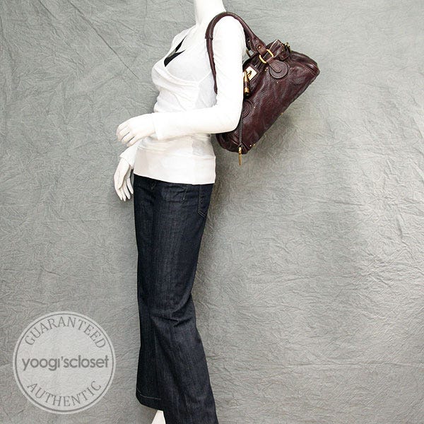 Chloe Chocolate Brown Paddington Medium Satchel Bag