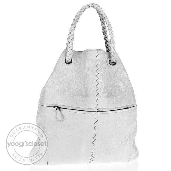 Bottega Veneta Milk Leather Julie Medium Shopper Tote Bag