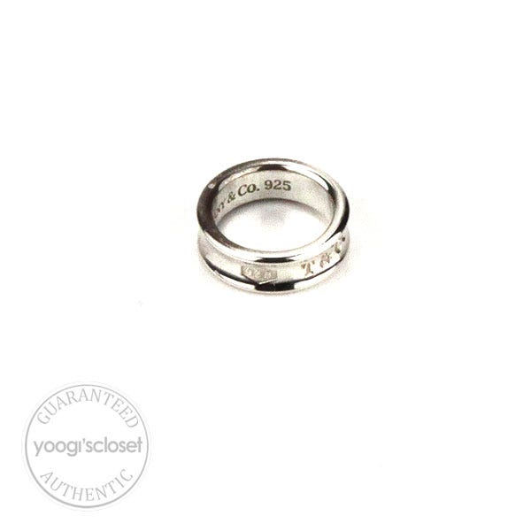 Tiffany & Co. Silver 1837 Ring
