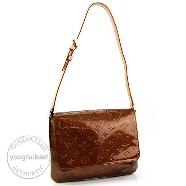 Louis Vuitton Bronze Monogram VernisThompson Street Bag