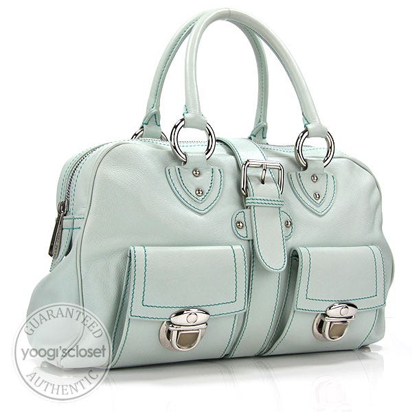 Marc Jacobs Seafoam Venetia Satchel Bag