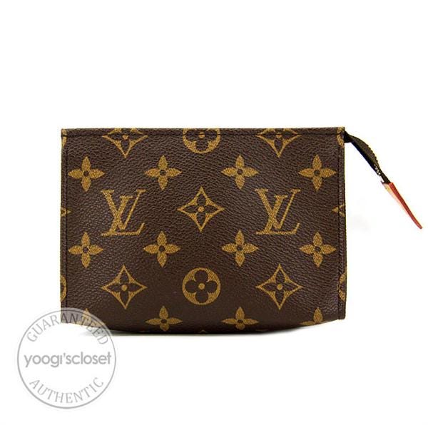 Louis Vuitton Monogram Canvas Poche Toilette 15 Cosmetic Case