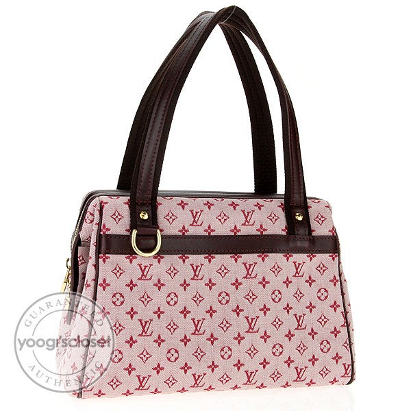 Louis Vuitton Cherry Mini Lin Monogram Josephine Bag - Yoogi's Closet