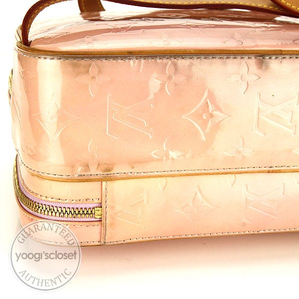 Louis Vuitton, Bags, Authentic Louis Vuitton Vernis Murray Backpack  Orange Pink