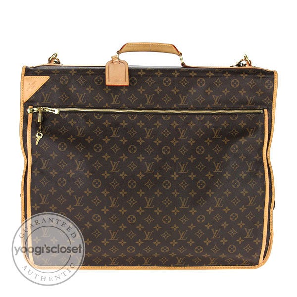 Louis Vuitton Monogram Canvas Garment Carrier w/ 5 Hangers