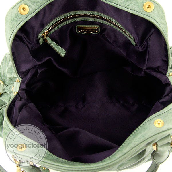 Miu Miu Astro Nappa Leather Charm Satchel Bag | Yoogi's Closet