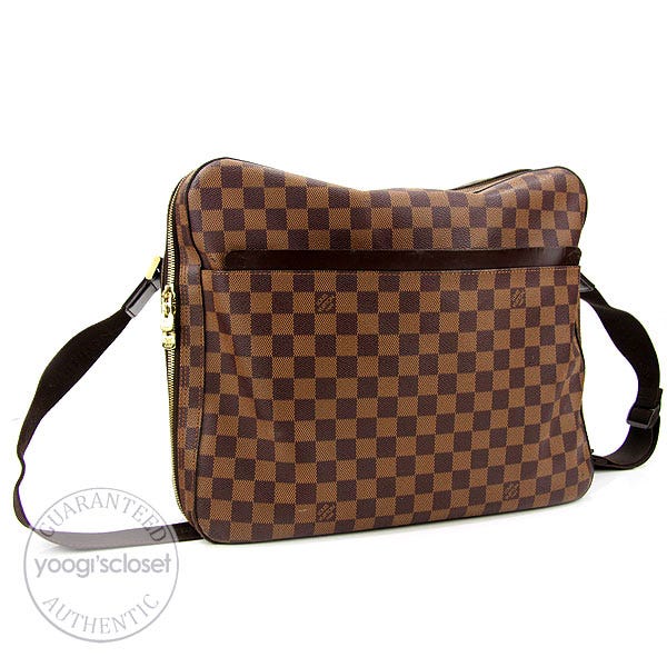 Louis Vuitton Damier Dual Zip Compartment Messenger Bag