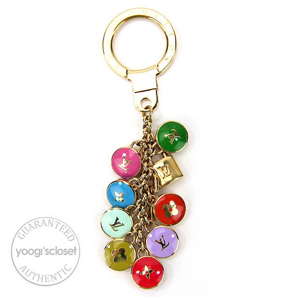 Louis Vuitton Pastilles Chains Key Ring Louis Vuitton