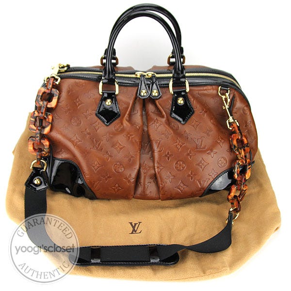 Louis Vuitton Limited Edition Embossed Monogram Calf Skin Stephen Bag -  Yoogi's Closet