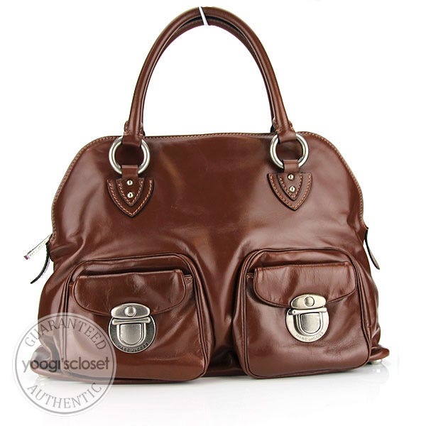 Marc Jacobs Brown Leather Roxanne Bag