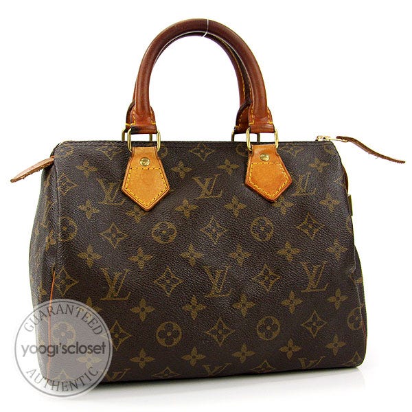 Louis Vuitton Vintage Monogram Canvas Speedy 25 Bag