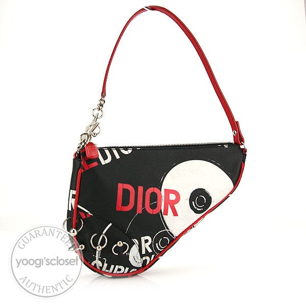 Christian Dior Limited Edition Hardcore Small Saddle Bag