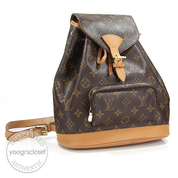 Louis Vuitton Monogram Canvas Montsouris MM Backpack