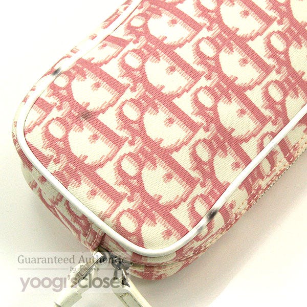 Christian Dior Pink No.1 Flower Pochette Bag | Yoogi's Closet