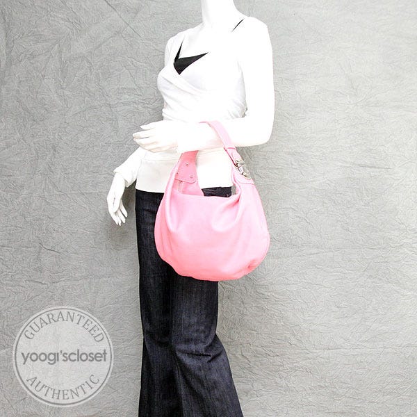Marc Jacobs Pink Round Hobo Bag | Yoogi's Closet