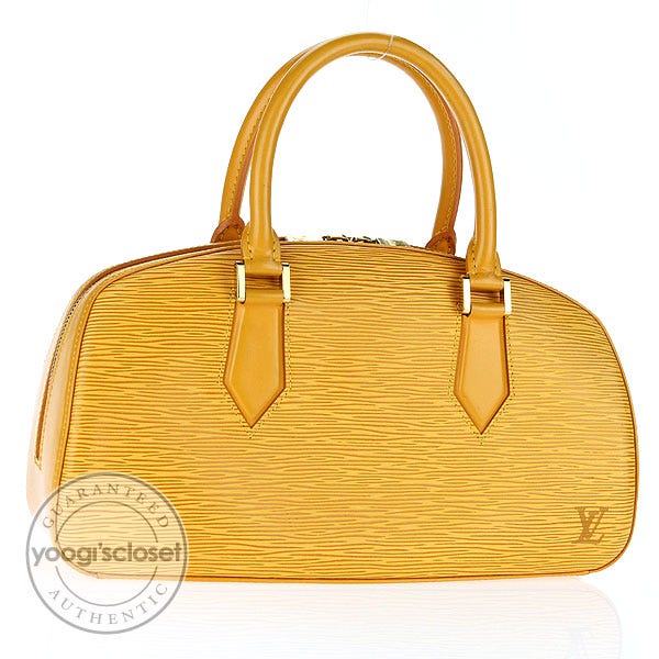 Louis Vuitton Yellow Epi Leather Jasmin Bag