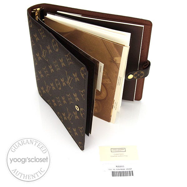 Louis Vuitton Monogram Canvas GM Large Ring Agenda Diary Cover W/ Original  Box