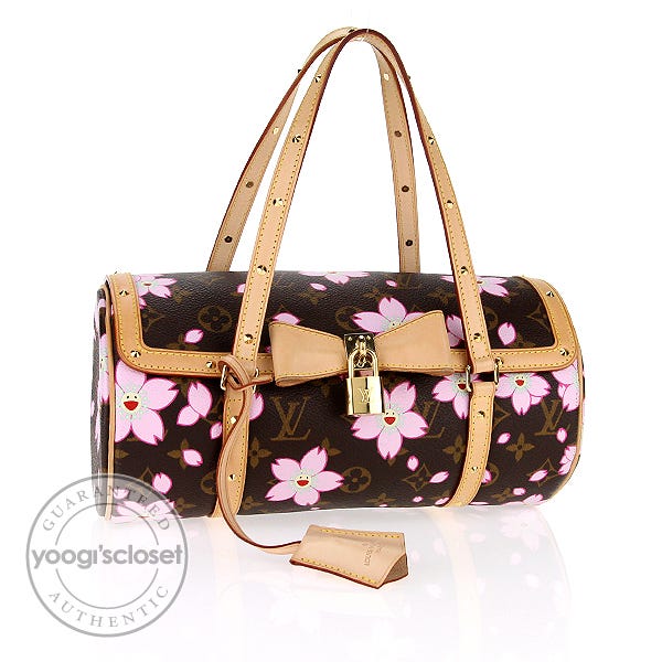 Louis Vuitton Limited Edition Monogram Cherry Blossom Papillon Bag -  Yoogi's Closet