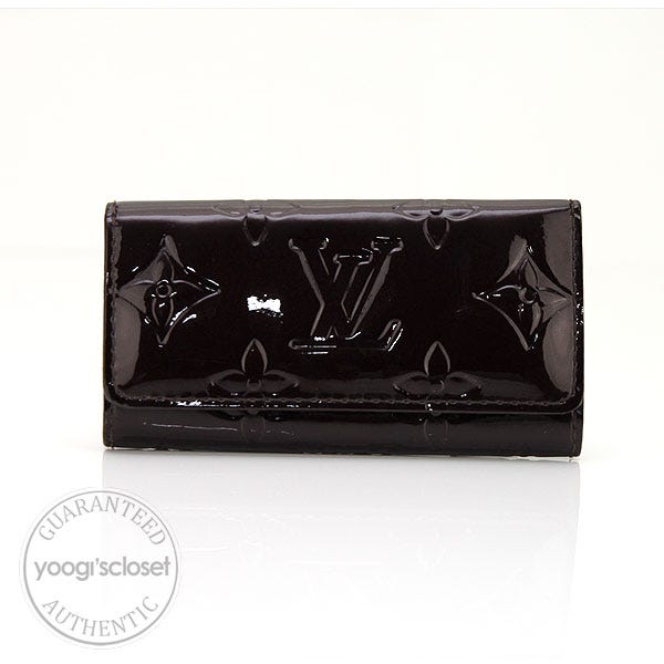 Louis Vuitton Amarante Monogram Vernis Four-Key Holder