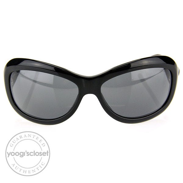 Chanel Black/White Leather Faux Pearl Paris-Rome d'Orsay
