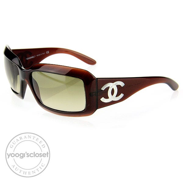 Chanel mother of pearl 2025 sunglasses