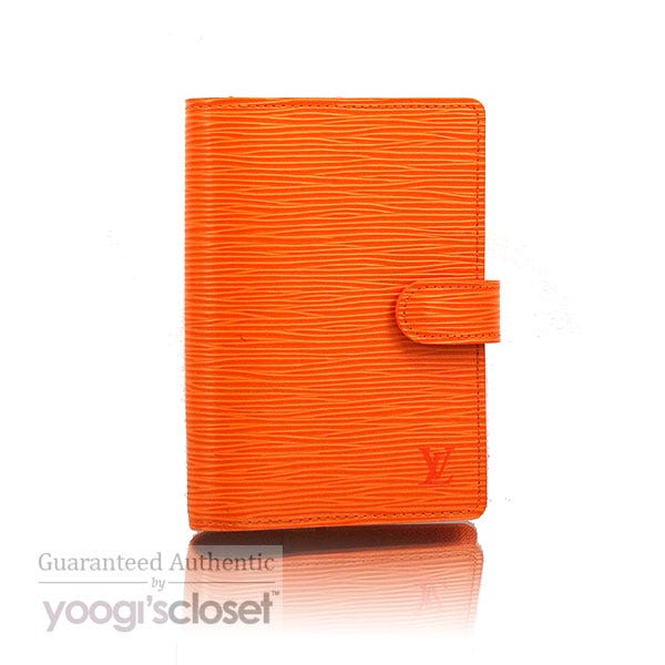 Louis Vuitton Mandarin Epi Leather Small Ring Agenda