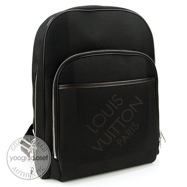 Louis Vuitton Black Damier Geant Bongo Backpack Bag