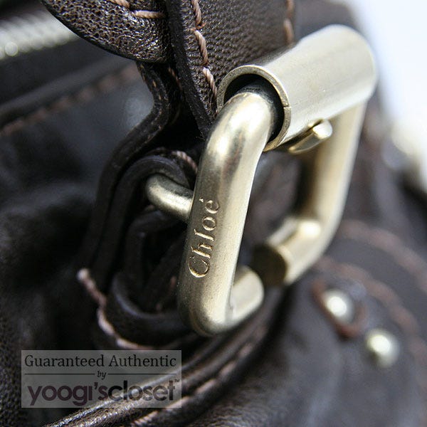 Chloe Moka Leather Paddington Capsule Satchel Bag | Yoogi