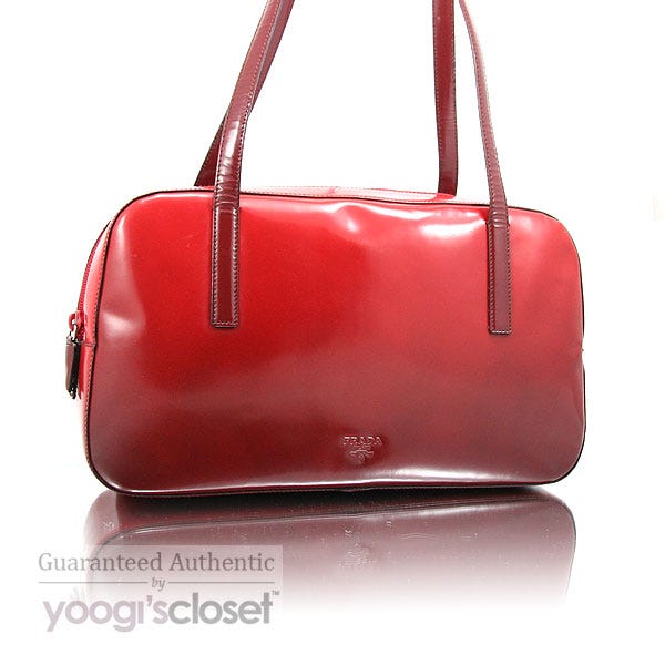 Red on sale ombre bag