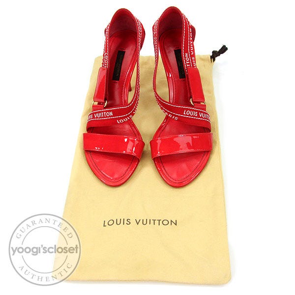 Louis Vuitton Red Heels for Women for sale