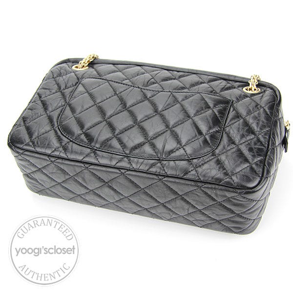 Chanel Black Quilted Medium Reissue Camera Case Bag - Yoogi's Closet