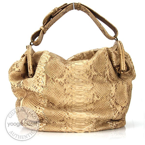 Bottega Veneta Limited Edition Duette Python Bag