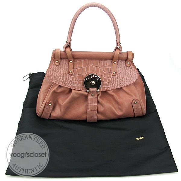 Fendi Pink Leather Small Magic Bag - 8BN143 | Yoogi's Closet