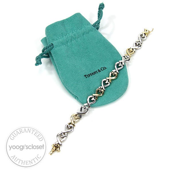 Tiffany & Co. 18K Gold and Silver Paloma Picasso Loving Heart