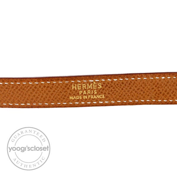 Hermes 40cm Gold Epsom Leather Gold Hardware Kelly Bag - Yoogi's