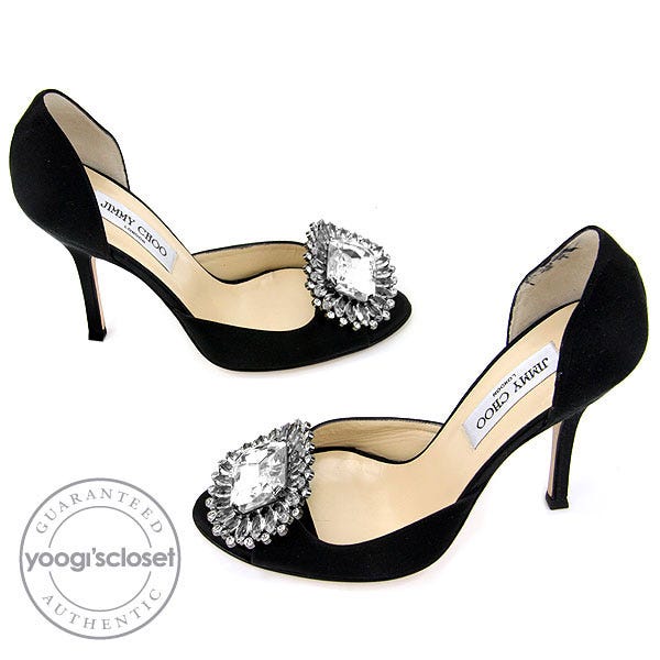 Jimmy choo open hot sale toe shoes