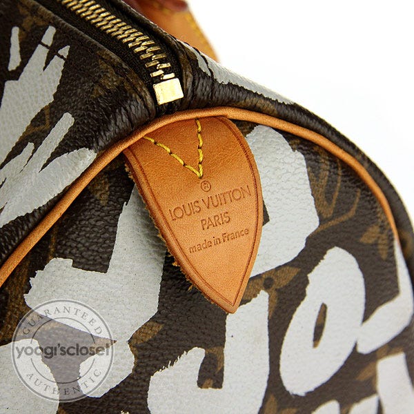 Louis Vuitton Limited Edition Orange Graffiti Stephen Sprouse Zippy Wallet  - Yoogi's Closet