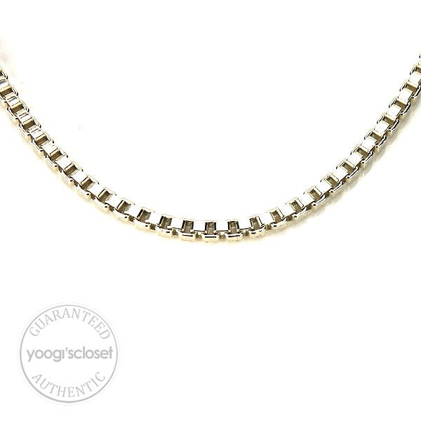 Tiffany & Co. Silver Venetian Link Bracelet - Yoogi's Closet