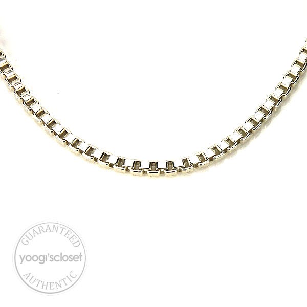 Tiffany & Co. Silver Venetian Necklace Link