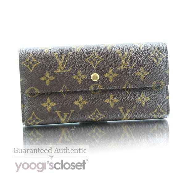 Louis Vuitton Monogram Canvas Porte-Tresor International Wallet