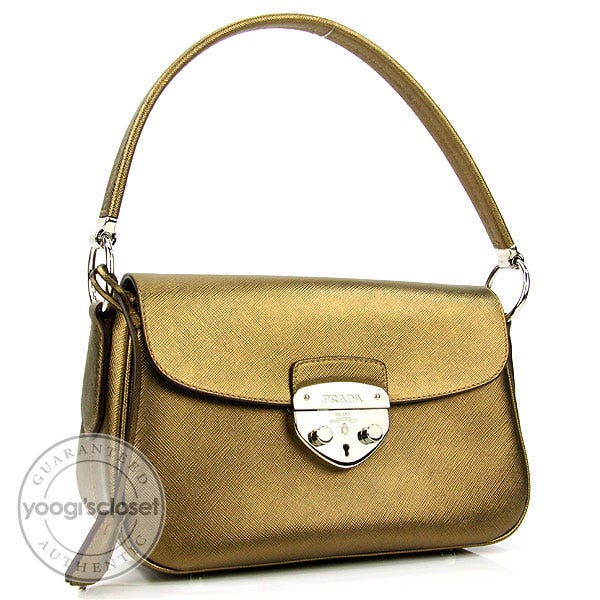 Prada Saffiano Lux Small Shoulder Bag