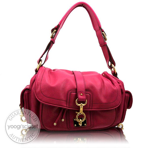 Marc Jacobs Deep Azalea Calfskin Selma Shoulder Bag