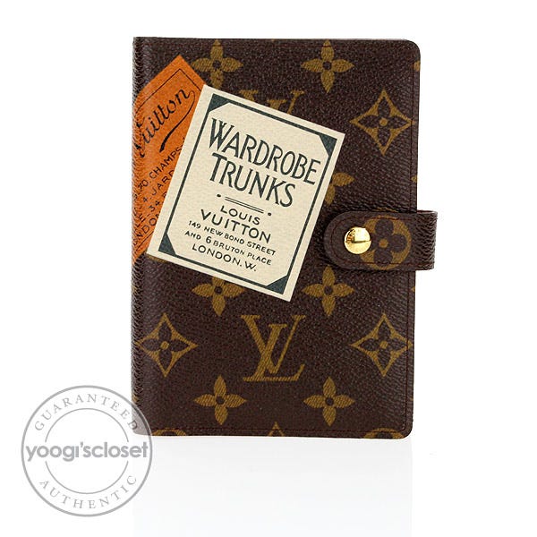 Louis Vuitton Monogram Small Ring Agenda Cover - Brown Books