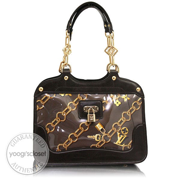 Louis Vuitton Limited Edition Taupe Monogram Cabas Charms Bag